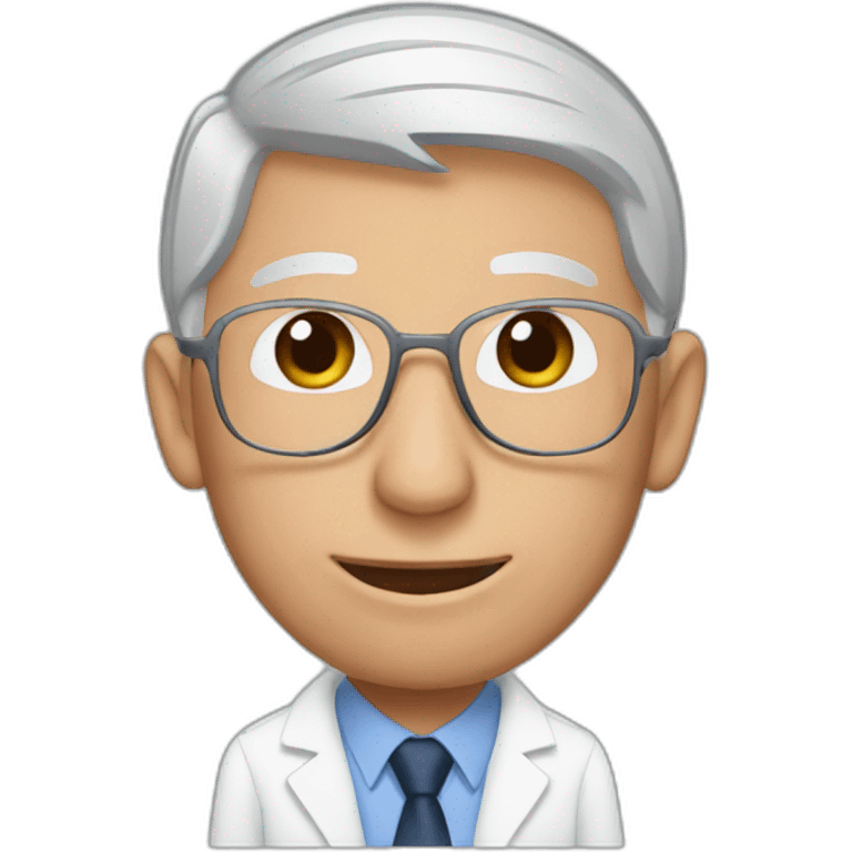 Anthony fauci holding vaccine emoji