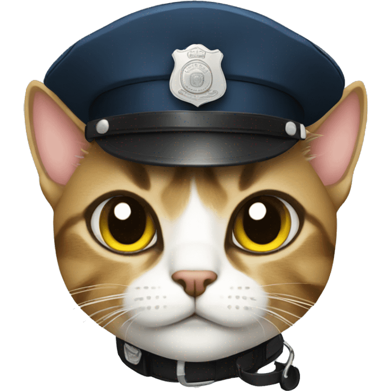 cop cat emoji