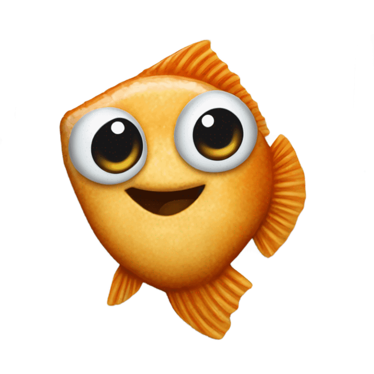 fish fry on a plate emoji