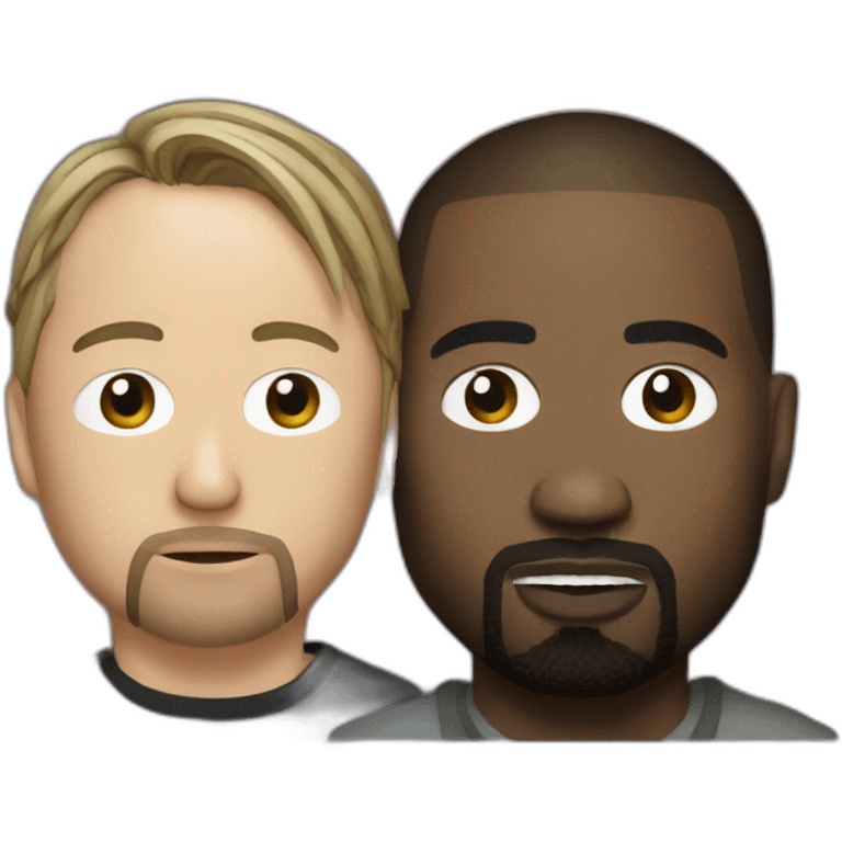 thom-yorke-with-kanye-west emoji