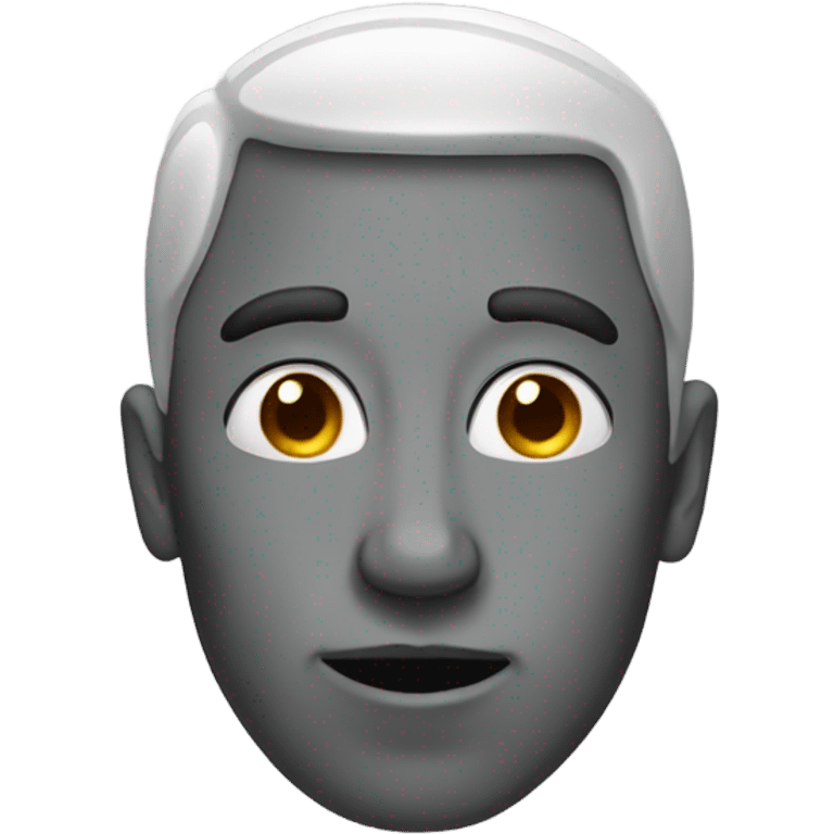 Big nose human emoji