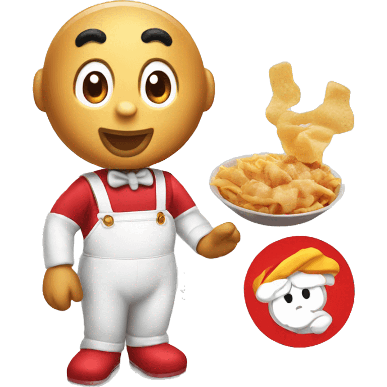 Jollibee mascot emoji