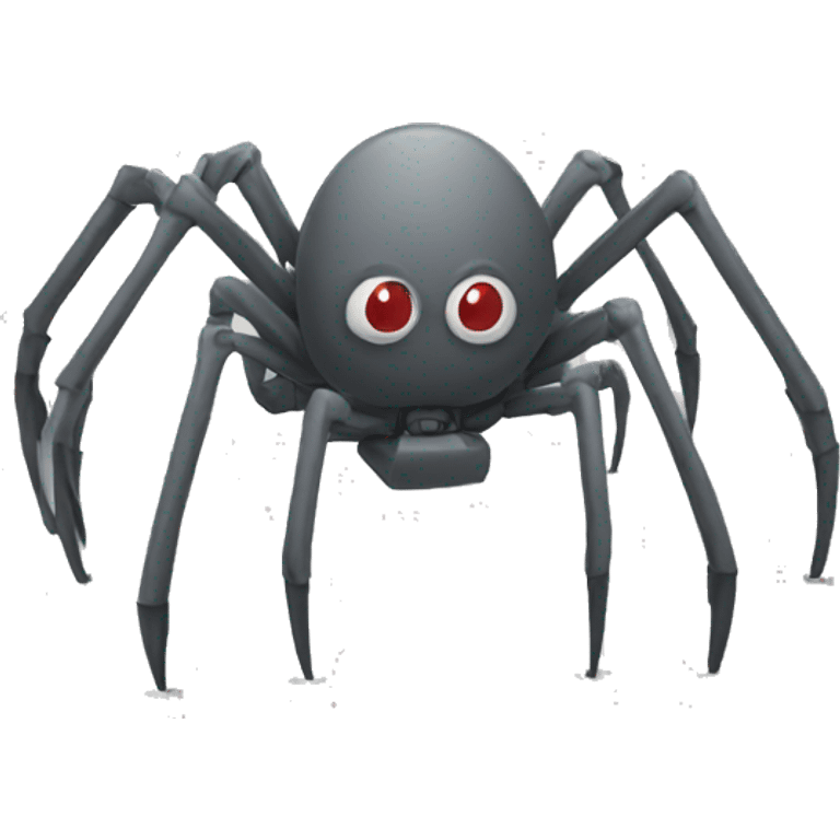 Iron but with spider legs emoji