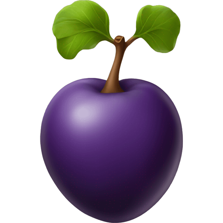 Super-plum  emoji