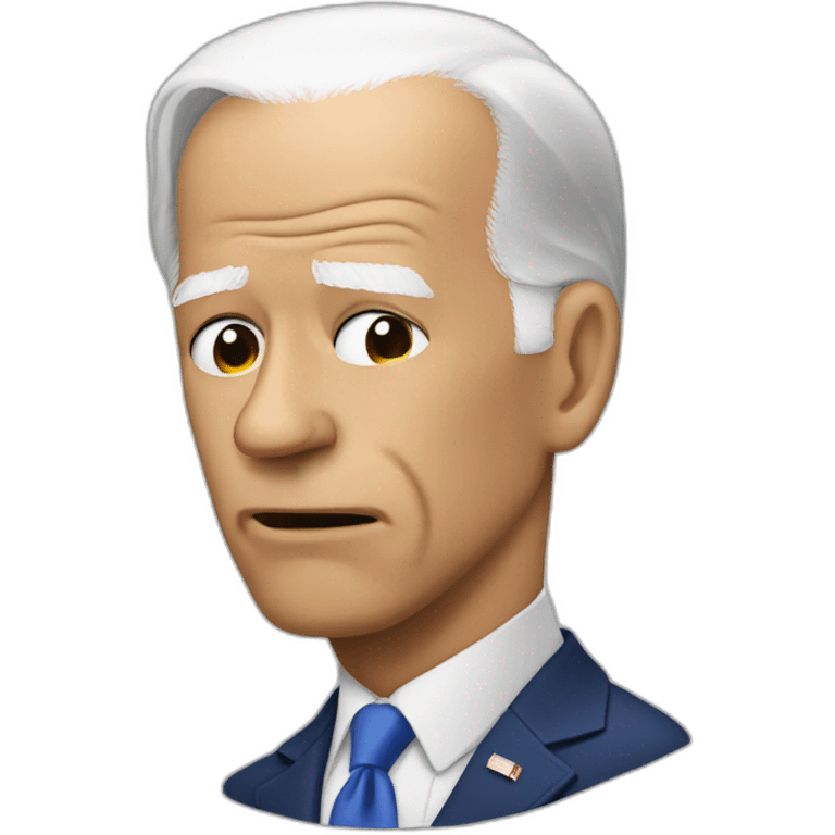 Joe biden sad emoji