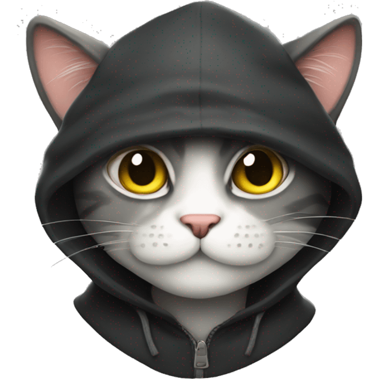 Robber cat emoji