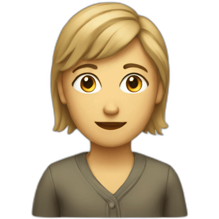 Homme dans une femme emoji