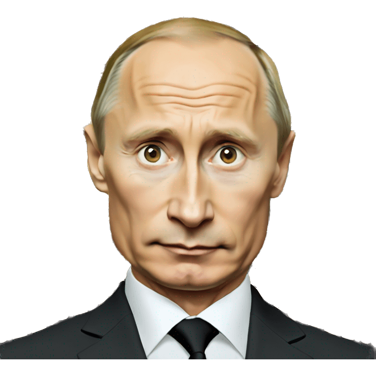 Vladimir Putin in the circles emoji