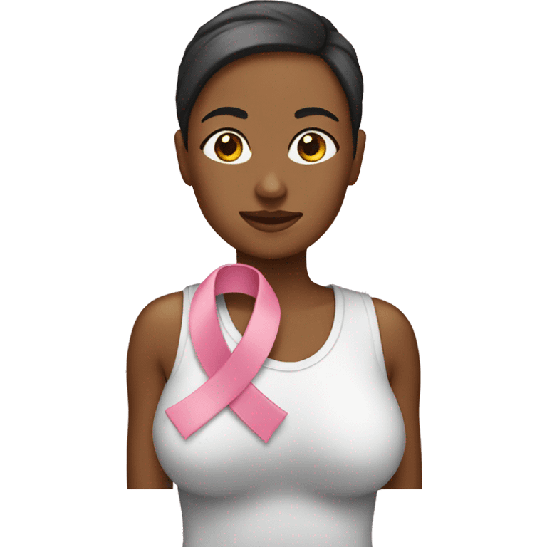 breast cancer survivor emoji