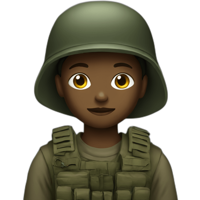 child soldier emoji