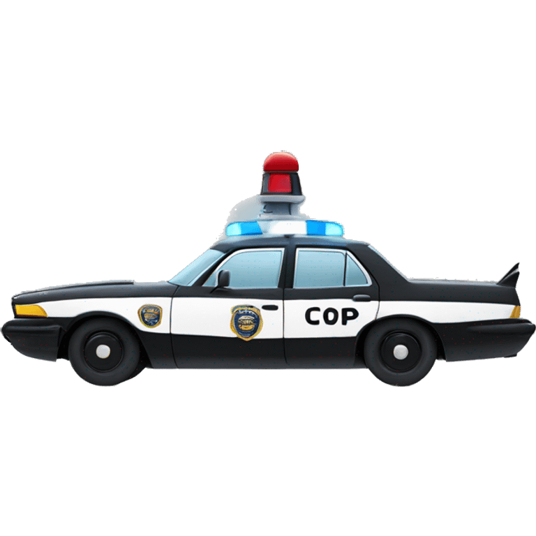 Shark cop car emoji