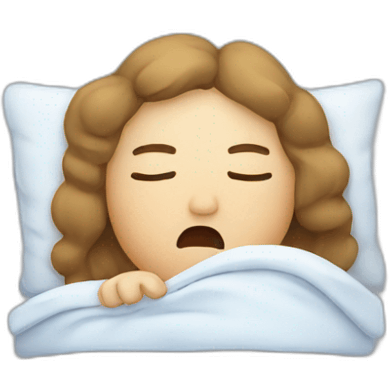 Snoring emoji