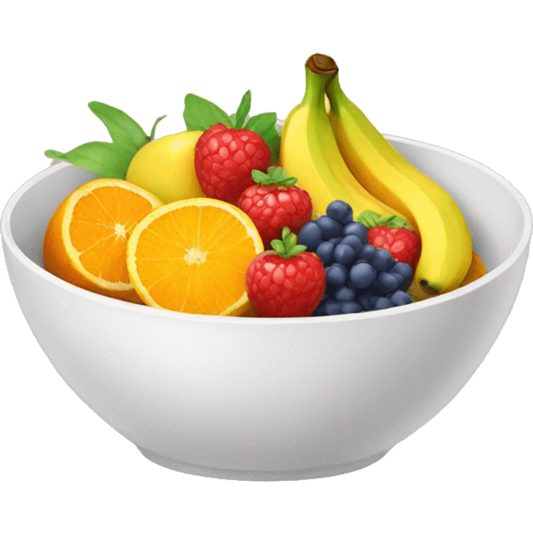 bowl of fruit emoji