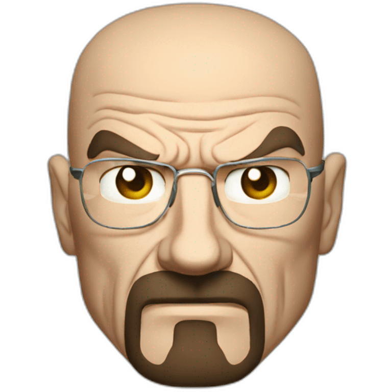 Walter white angry emoji