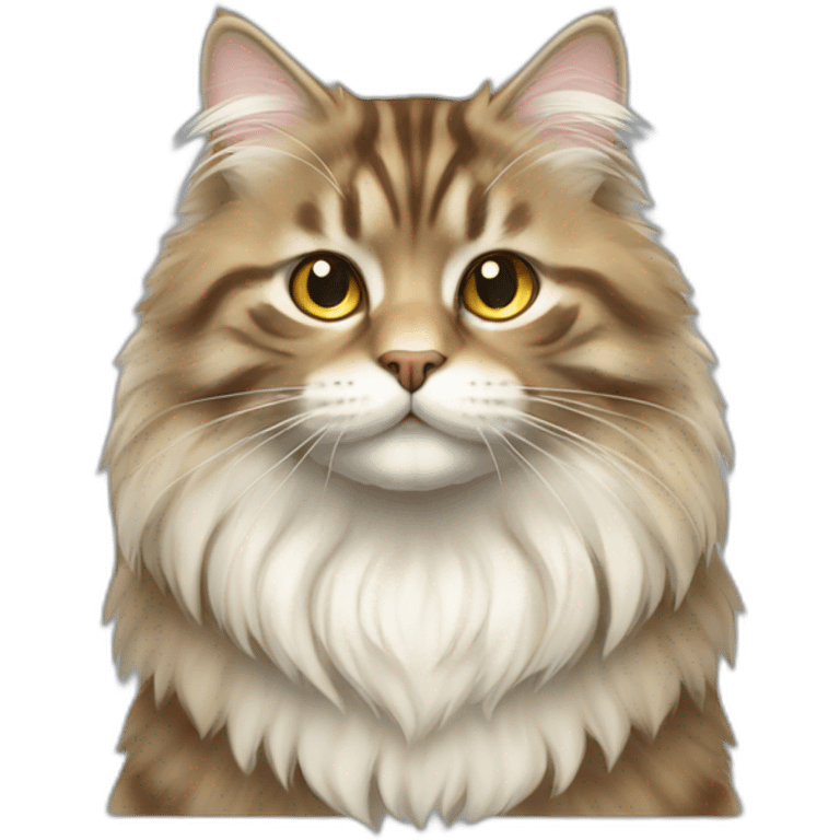 Siberian cat emoji