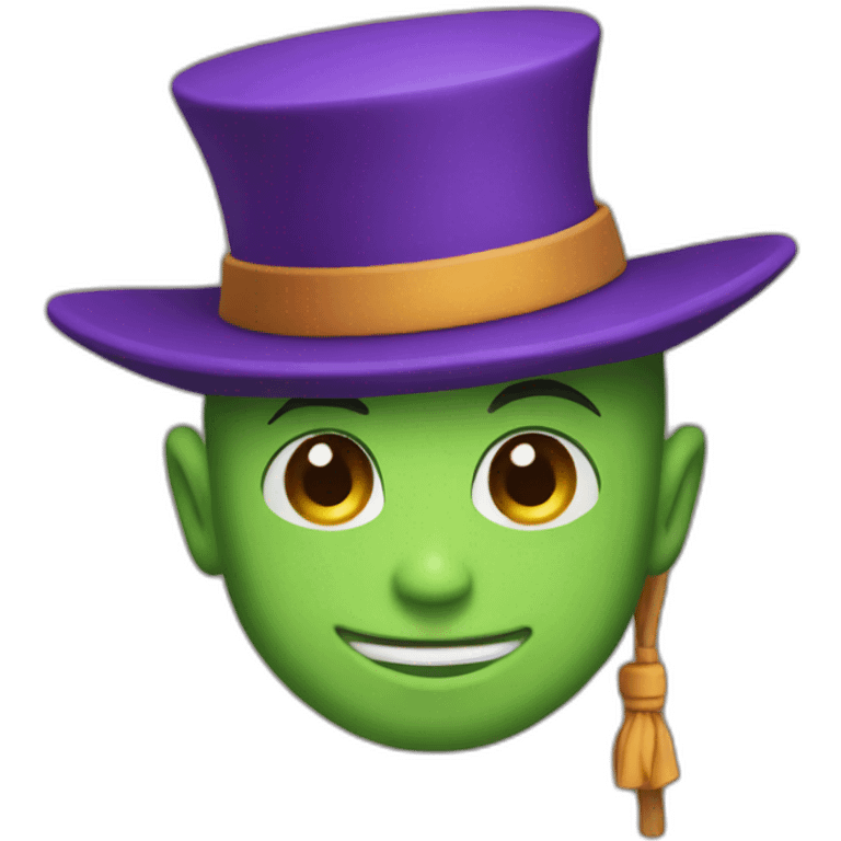 Piccolo with hat emoji