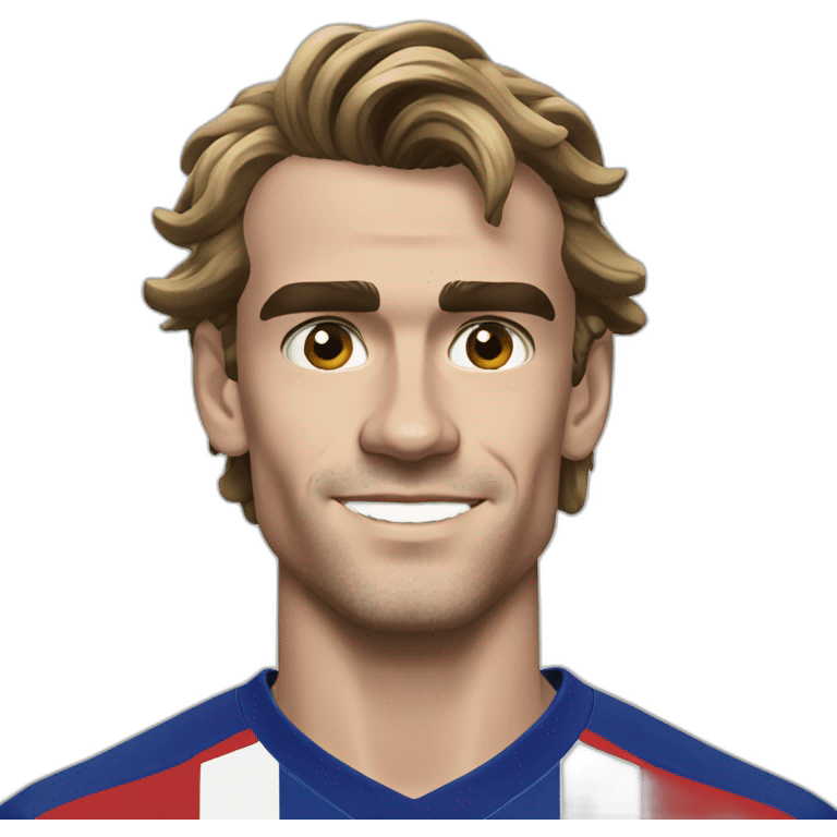 griezmann showing L emoji