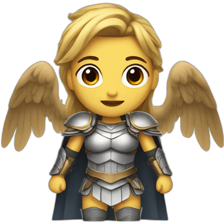 Valkyrie with wings  emoji