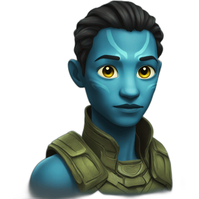 An Avatar Na'vi boy emoji