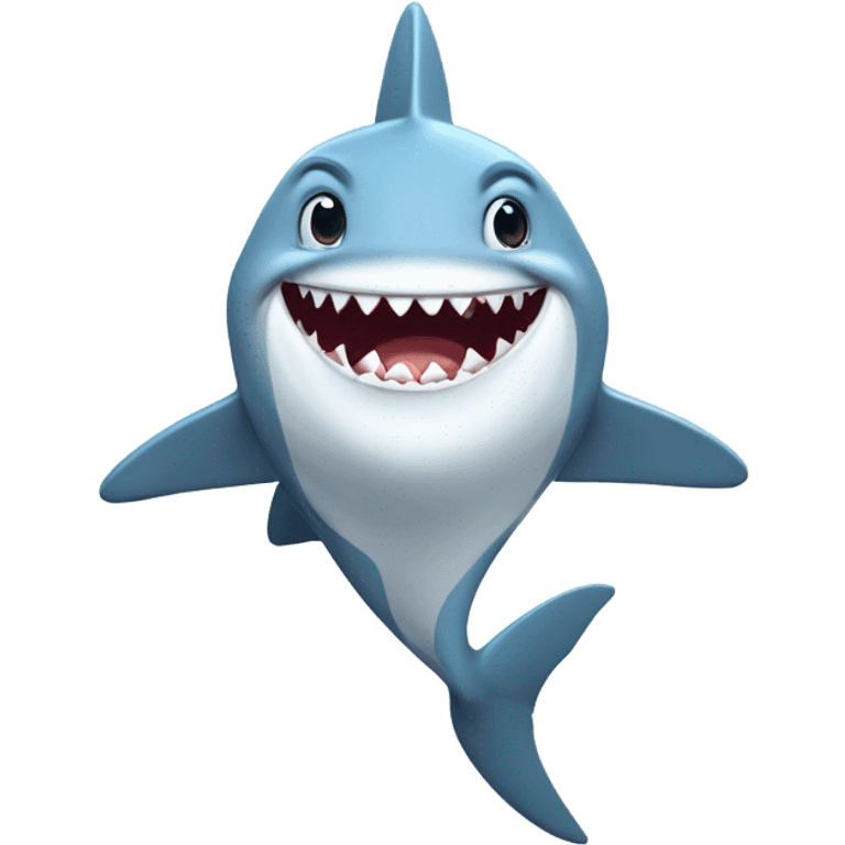 Jeff the shark emoji