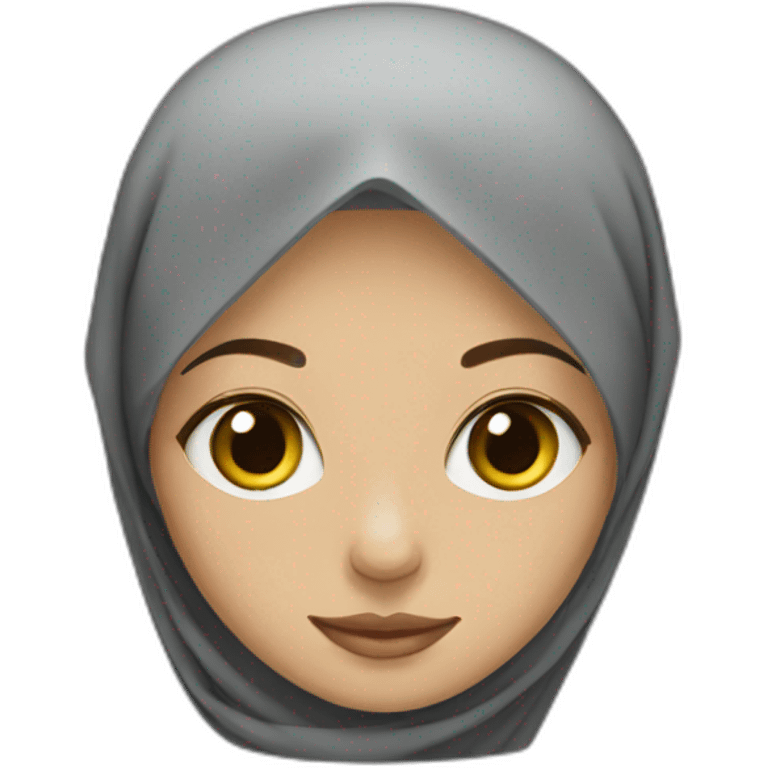 Hijab girl emoji