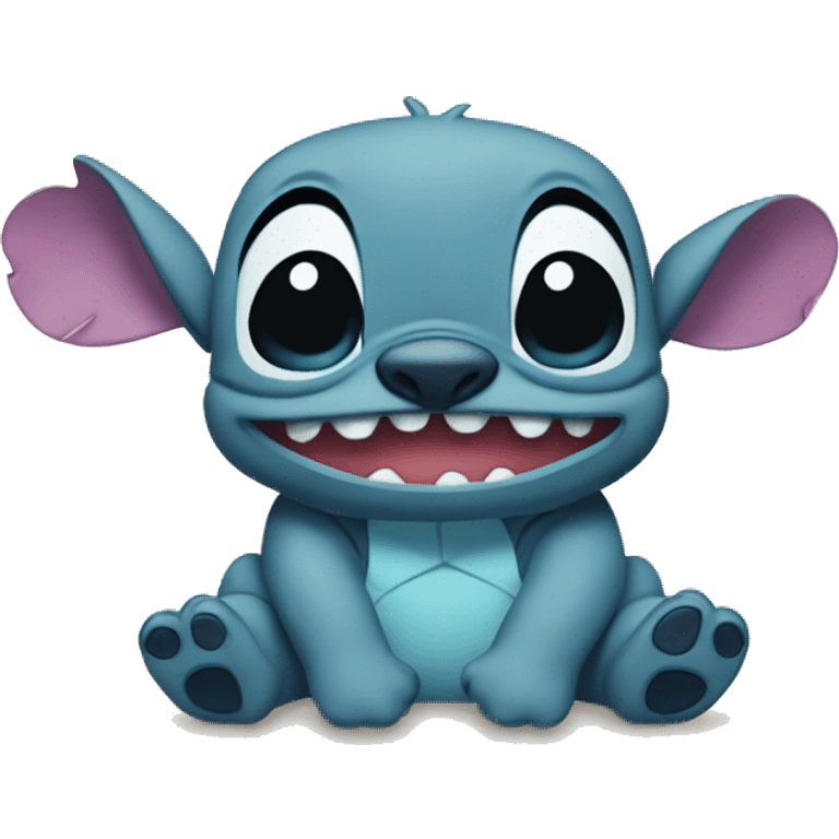 Stich en la playa emoji