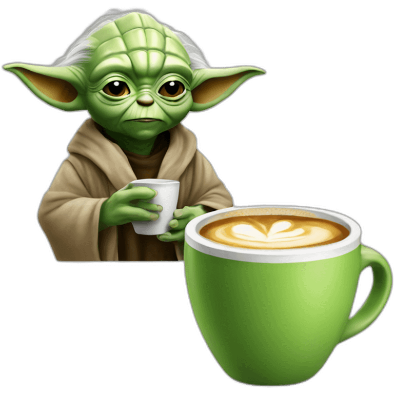 yoda-drink-cofee emoji