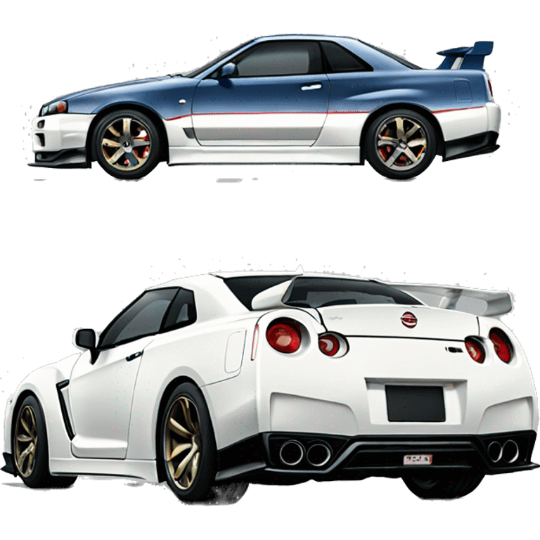 Nissan skyline GTR  emoji