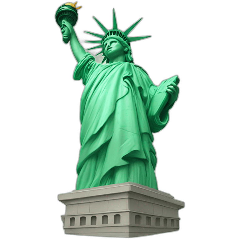 the statue of liberty emoji