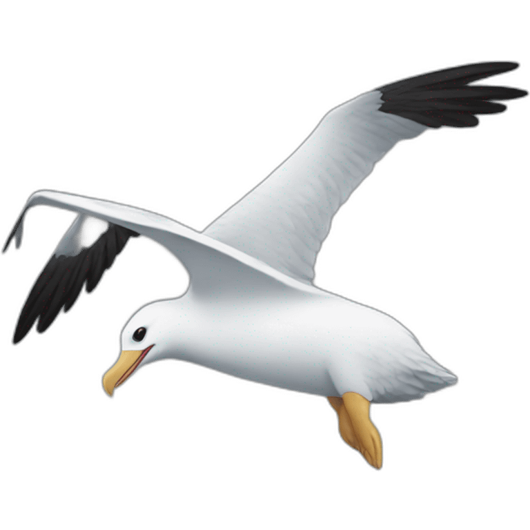 Flying Albatross emoji