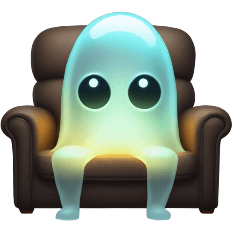 sad ghost playing video game emoji