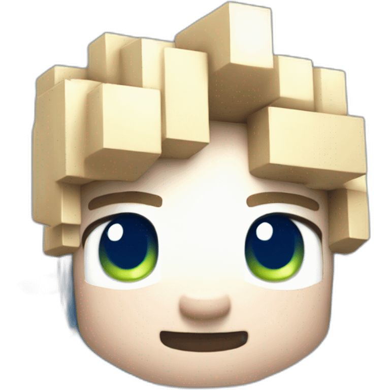 minecraft cute blue flying allay emoji