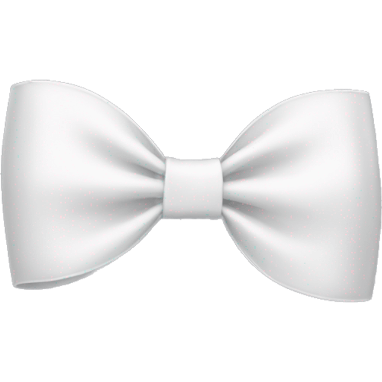 white bow emoji