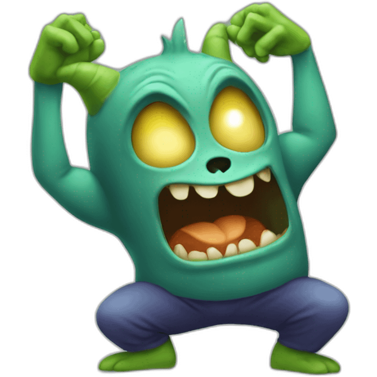 Monstre qui dab emoji