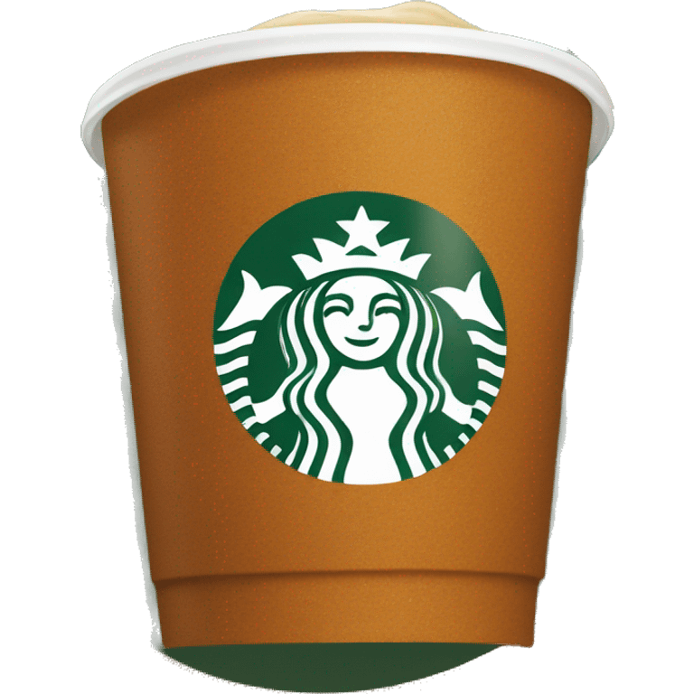 Starbucks pumkin spice emoji