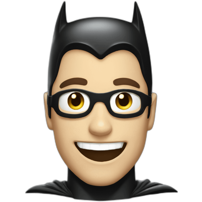 smiling batman emoji