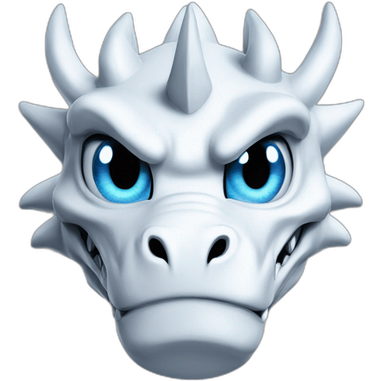 blue eyes white dragon yugioh emoji