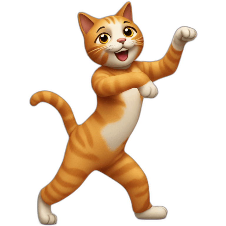 cat dancing salsa emoji