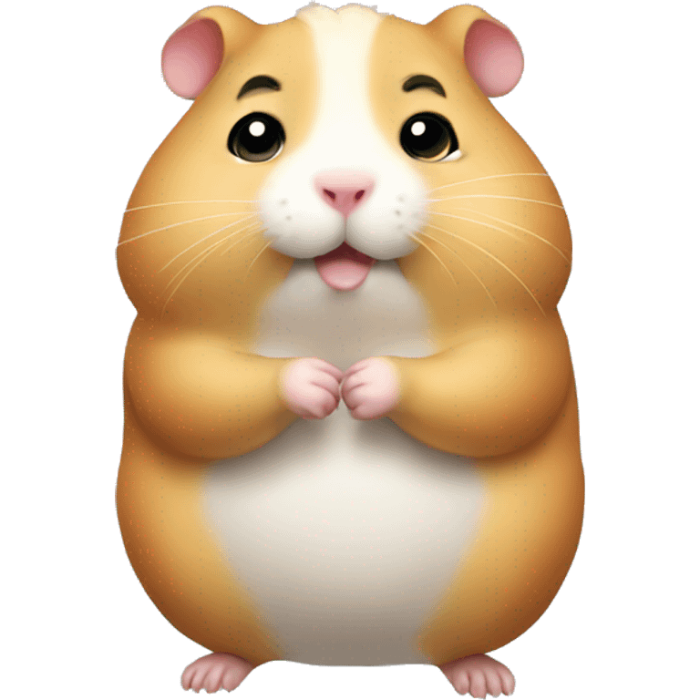 fat hamster  emoji