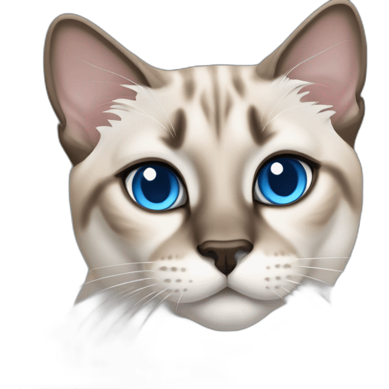 lynx-point-siamese-cat-blue-eyes emoji