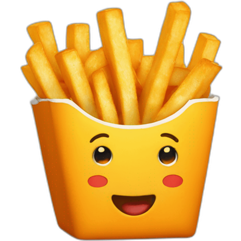 fries with cheddar emoji