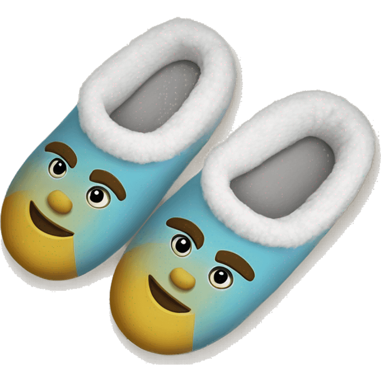 Ugs slippers emoji