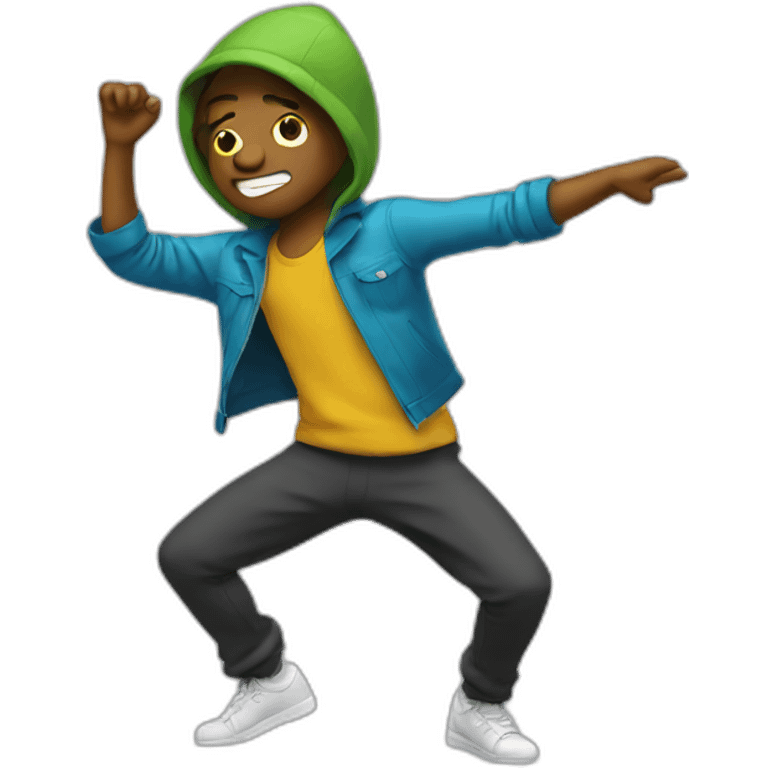 Dab dance emoji