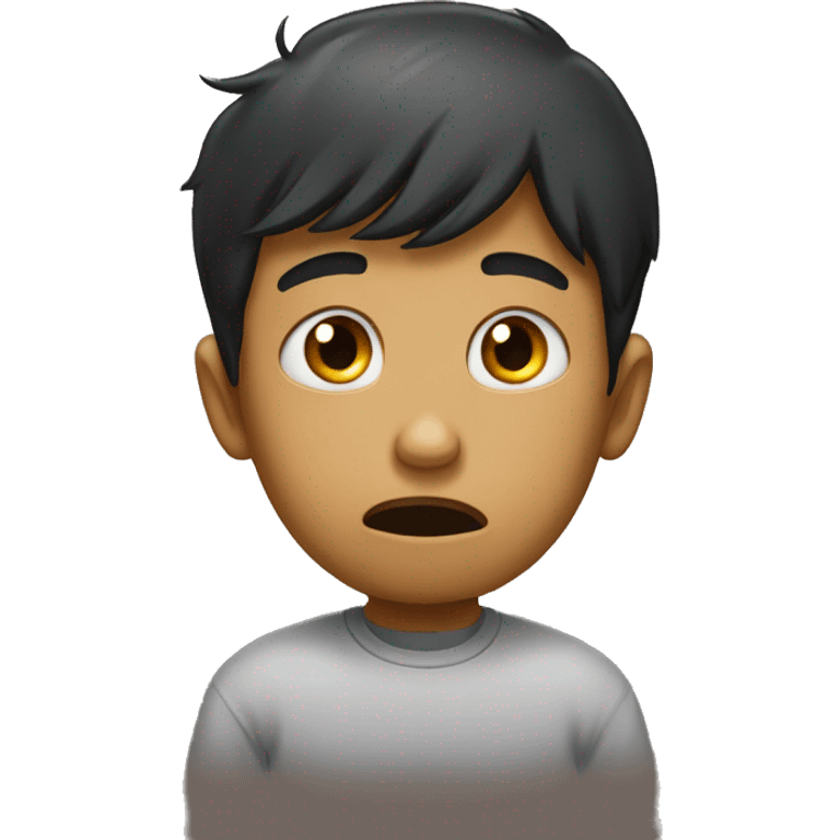 Sad boy crying for his brother Shubham  emoji