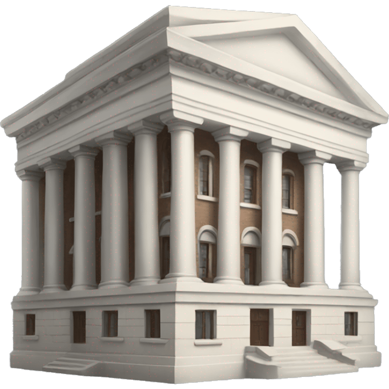 big Bank historical building emoji