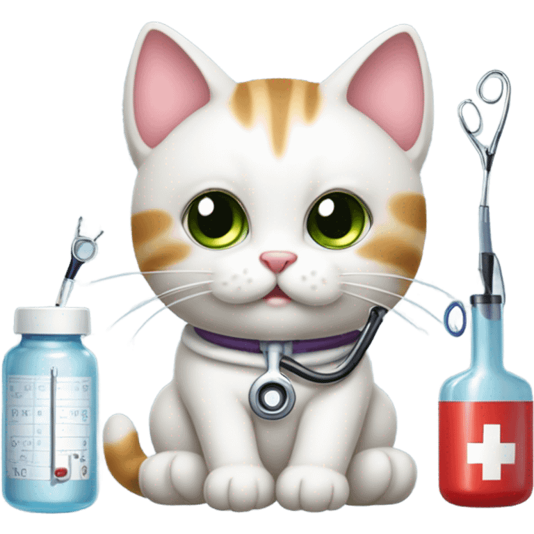 Cat cure emoji