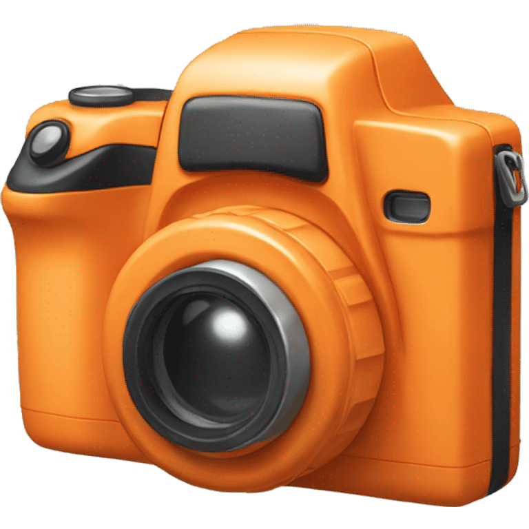 Orange cam emoji