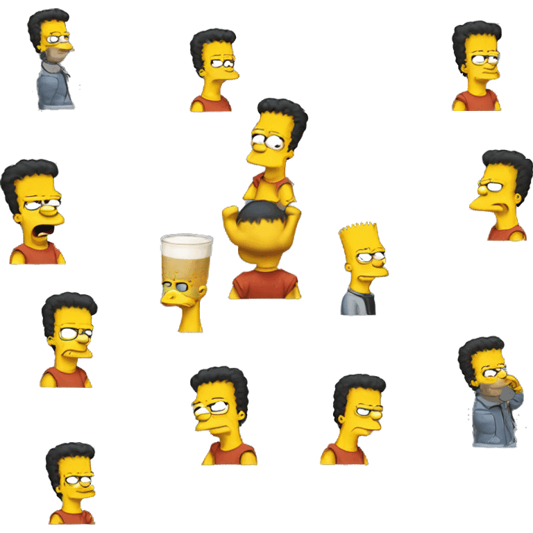 Bart simpson emoji