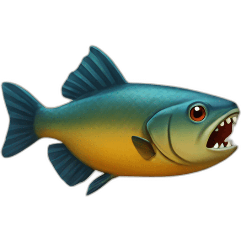 piranha emoji