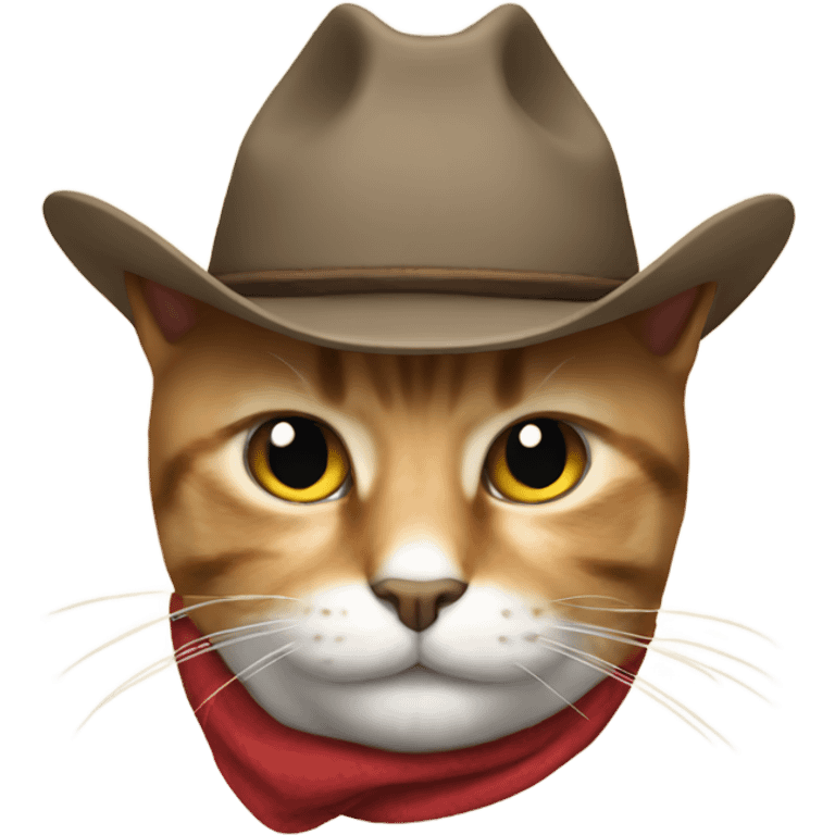 Texan cat emoji